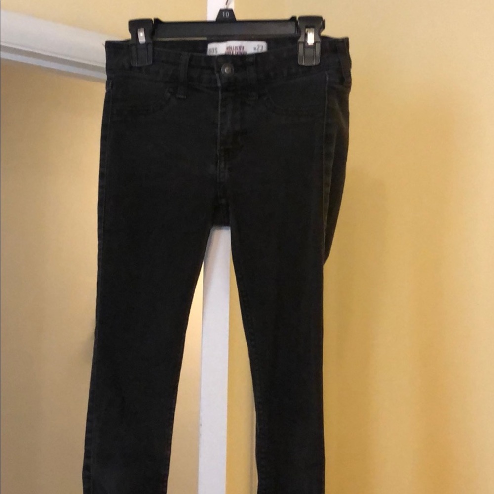 Hollister Black Super Skinny Jeans 00S